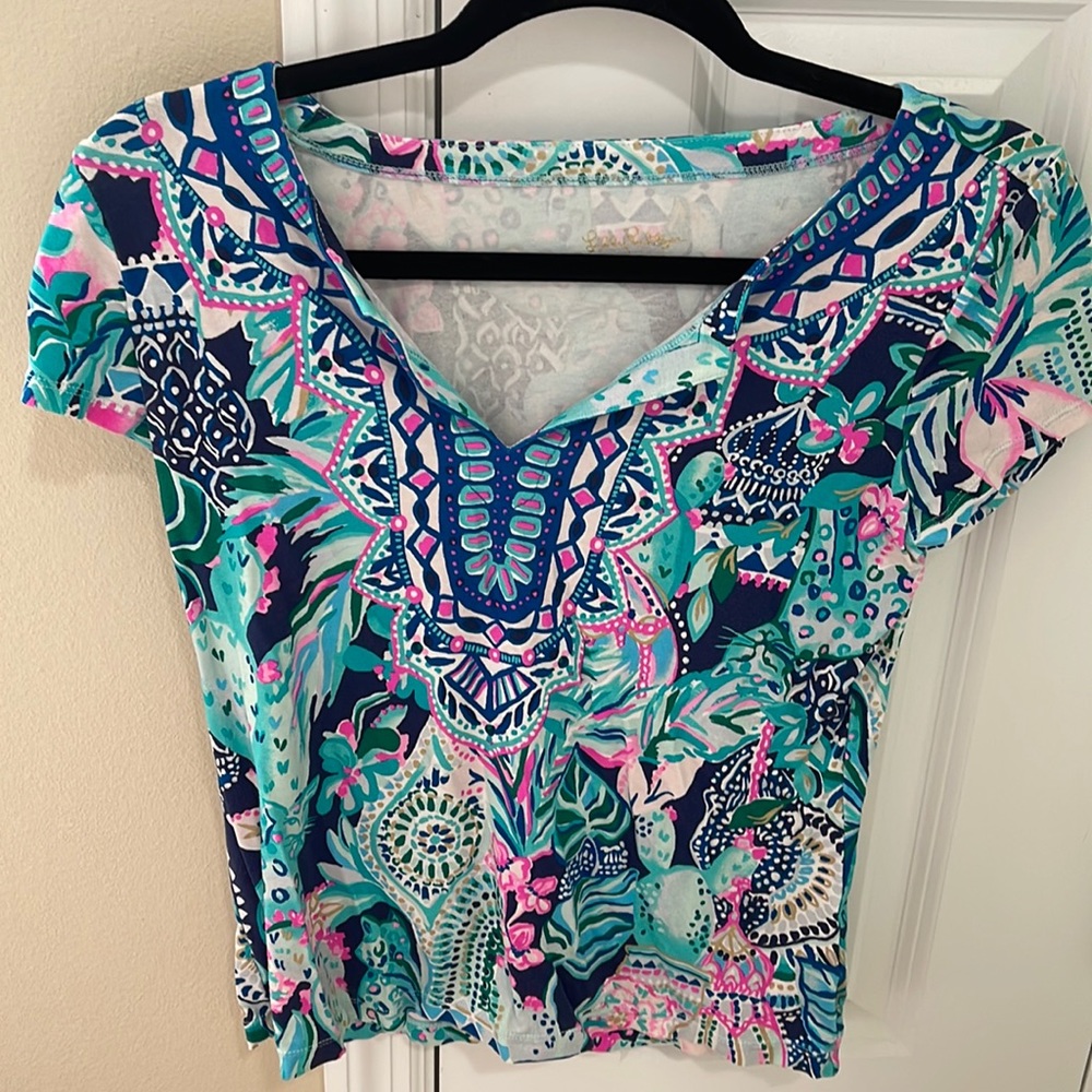 EUC Lilly Pulitzer Top